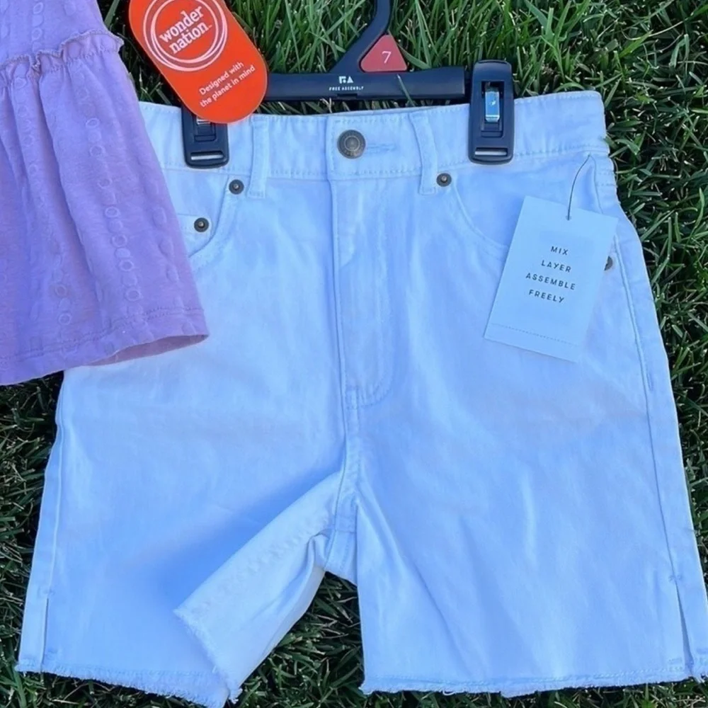 Girls medium matching clothing set
